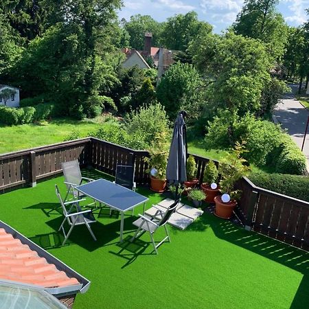 Ferienwohnung Zum Schloss Halbe Eksteriør billede