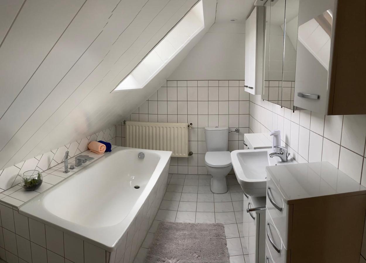 Ferienwohnung Zum Schloss Halbe Eksteriør billede