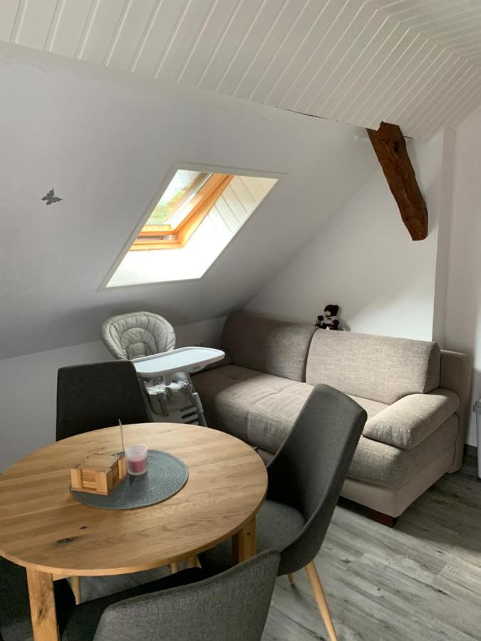 Ferienwohnung Zum Schloss Halbe Eksteriør billede