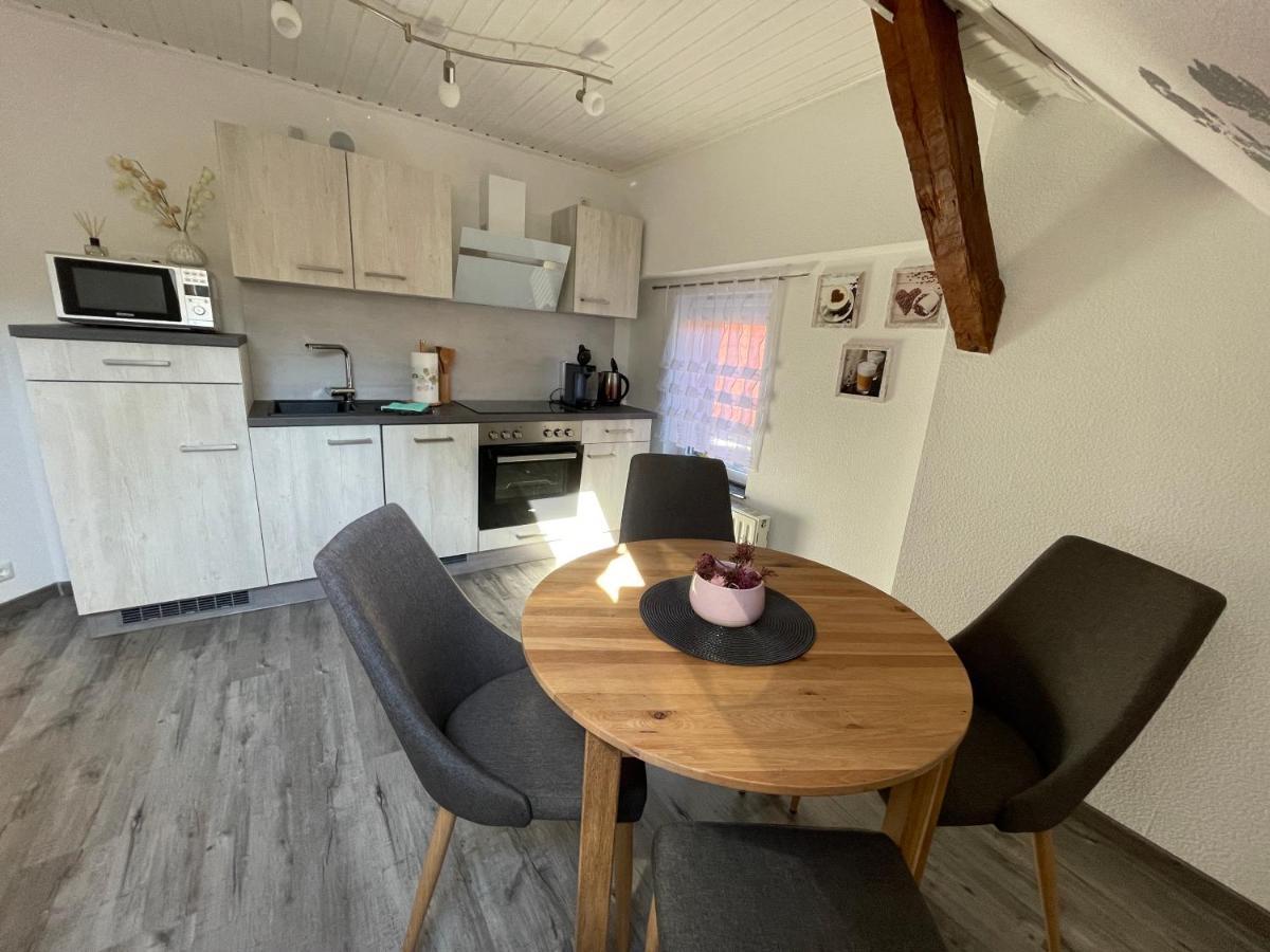 Ferienwohnung Zum Schloss Halbe Eksteriør billede